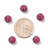 Pave Disco Ball Beads X-RB-A130-10mm-16-2