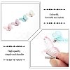 CHGCRAFT 40Pcs 10Pcs Acrylic Alligator Hair Clips MRMJ-CA0001-31-5