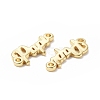 Eco-Friendly Rack Plating Brass Connector Charms KK-F845-06G-1