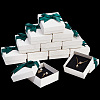  12Pcs Square Cardboard Jewelry Set Box CBOX-NB0001-29B-7