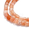 Natural Sunstone Beads Strands G-P457-B01-17-2