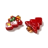 Christmas Theme Handmade Lampwork Beads LAMP-G162-06B-2