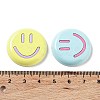 Opaque Resin Cabochons RESI-G085-07-3
