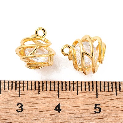 Brass Charms KK-U024-10B-G-1