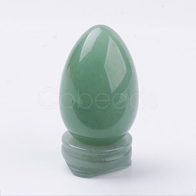 Natural Green Aventurine Display Decorations DJEW-G018-03-1