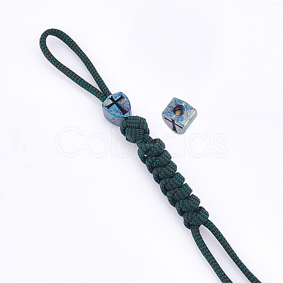 Titanium Alloy Knife Beads for Lanyard Pendant FIND-WH0152-286B-1