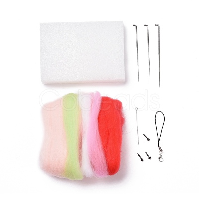 DIY Pendant Decoration Needle Felting Kit DIY-C051-05-1