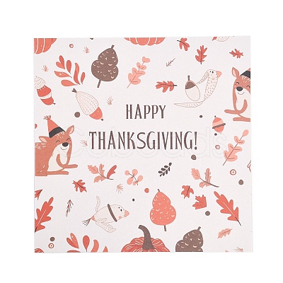 Thanksgiving Day Leaf Turkey Scrapbooking Paper Pads Set STIC-C010-35A-1