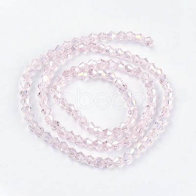 Glass Beads Strands X-EGLA-S056-10-1