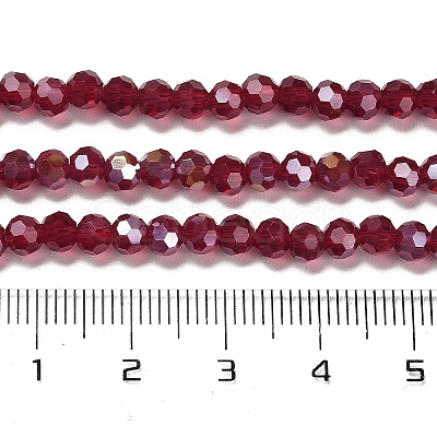 Transparent Glass Beads EGLA-A035-T4mm-B02-1