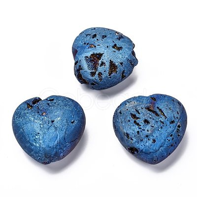 Natural Druzy Agate Beads G-H262-03A-1