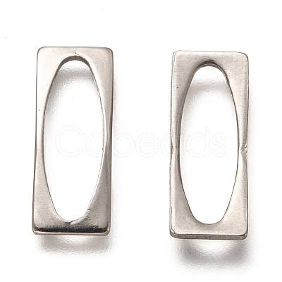 Non-Tarnish 201 Stainless Steel Linking Rings STAS-Z031-07P-1