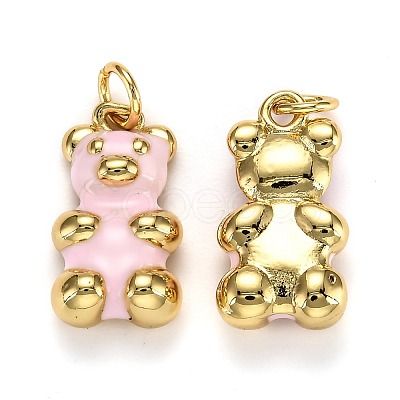 Real 18K Gold Plated Brass Pendants X-KK-L206-001B-G-1