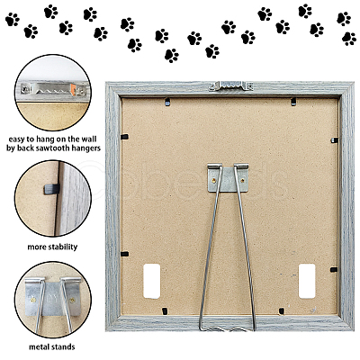 MDF Pet Photo Frames DIY-WH0525-017-1