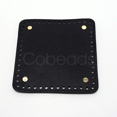 Square PU Leather Purse Bottom FIND-WH0082-74C-1