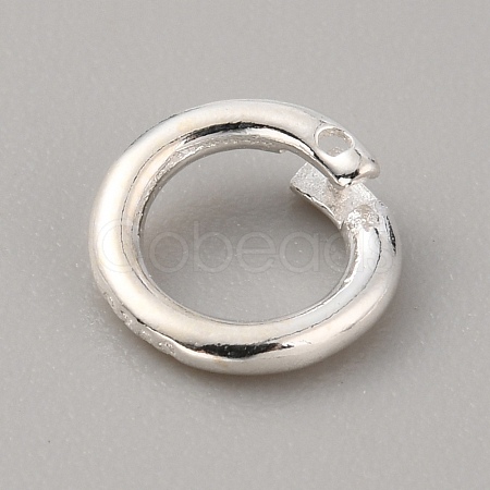 925 Sterling Silver Twister Clasp STER-WH0004-008B-1