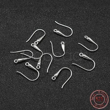 925 Sterling Silver Earring Hooks STER-P032-02S-1
