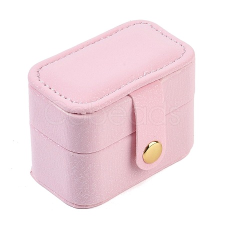 Imitation Leather Ring Organizer Storage Cases CON-G023-11E-1