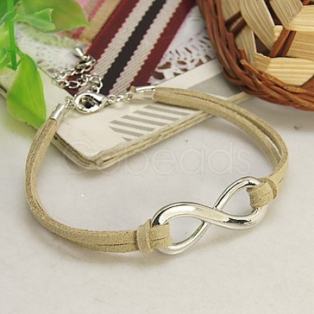 Alloy Link Bracelets X-BJEW-I055-06P-1