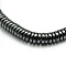 Grade AA Non-magnetic Synthetic Hematite Flat Round Beads Strands, 4.5x2.5mm, Hole: 1mm, about 160pcs/strand, 16 inch