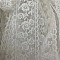 Polyester Embroidery Lace Trim, Garment Accessories, White, Flower, 1-3/8 inch(35mm), 29 yards