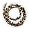 Electroplated Synthetic Non-magnetic Hematite Beads Strands G-I364-I01-01C-2