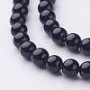 Natural Mashan Jade Round Beads Strands X-G-D263-6mm-XS32-2