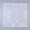 Plastic Drawing Stencil DIY-WH0157-41-2
