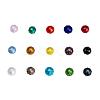 Opaque Solid Color Glass Beads EGLA-X0006-02A-4mm-3