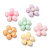 Opaque Resin Cabochons X-RESI-K027-19-2