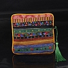 Square Chinese Style Cloth Tassel Bags PW-WG62144-30-1