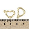 Brass Spring Gate Rings KK-Z078-06G-3