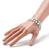Glass Beads Stretch Bracelets Sets BJEW-JB06575-03-3