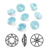 Pointed Back & Back Plated K9 Glass Rhinestone Cabochons RGLA-J012-10mm-105-1