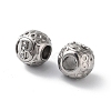 304 Stainless Steel Rhinestone European Beads STAS-A092-10B-P-2