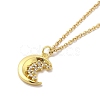 304 Stainless Steel Pendant Necklaces NJEW-U002-23G-03-1