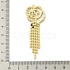 Brass Rhinestone Pendants KK-I715-16G-03-3