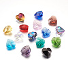 Craftdady 150Pcs 15 Colors Transparent Glass Beads GLAA-CD0001-09-8