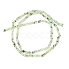 Natural Prehnite Beads Strands G-G106-A28-01-2