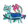 Cat Theme Acrylic Pendants MACR-U003-06C-1