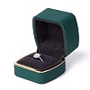 Square Plastic Jewelry Ring Boxes OBOX-F005-01A-3