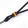 Nylon Cord Necklace Making MAK-T005-08A-2