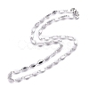 304 Stainless Steel Link Chain Necklaces NJEW-L457-005P-2