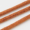 Nylon Rattail Satin Cord X-NWIR-A003-30-2