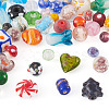 Craftdady Handmade Lampwork Beads LAMP-CD0001-02-11