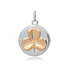 316 Stainless Steel Pendants STAS-S045-08A-1