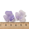 Two-tone Opaque Acrylic Bead Caps OACR-G034-03E-3