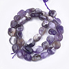 Natural Amethyst Beads Strands X-G-T105-33-2