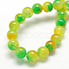 Two Tone Natural Jade Bead Strands G-R165-14mm-M1-3