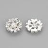 Alloy Rhinestone Shank Buttons RB-S065-06-1